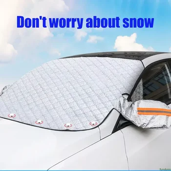 Для Seat Leon MK2 1P FR FR + Cupra 2006 ~ 2012 Солнцезащитные козырьки на лобовом стекле автомобиля Толстая защита от снега
