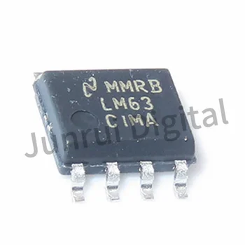 LM63CIMAX Датчик температуры печати LM63CIMA Электронный компонент SOP8 Встроенный чип Ic Новый и оригинальная цена по прейскуранту завода изготовителя