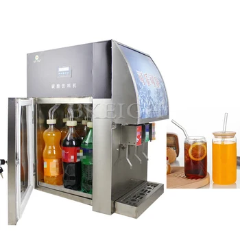 Коммерчески Версия машины Упаковки напитка Вертикального Карбонатед Торгового Автомата Сока Колы для упаковки напитков Холодная