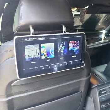 2023 НОВЫЙ стиль Пользовательского интерфейса 11,6-Дюймовый Автомобильный ТВ-Монитор Подголовника С Wi-Fi Системой Android 12,0 Для BMW Logo Display 320i 328d 335i GT xDrive