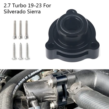 Алюминиевый Адаптер Предохранительного клапана BOV Для Silverado Sierra Tahoe CT4 2.7 Turbo 19-23 Для автомобилей GM С Турбонаддувом объемом 2,7 л.