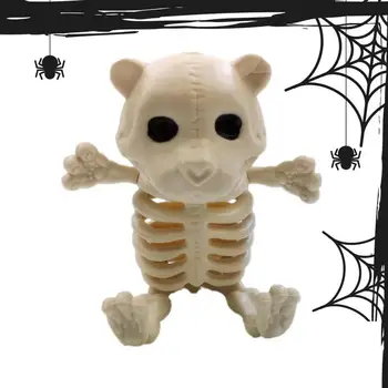Скелет Медведя на Хэллоуин, Страшный скелет животного, украшение для Хэллоуина, Внутренние и наружные декоры для балкона, внутреннего двора, сада, гостиной