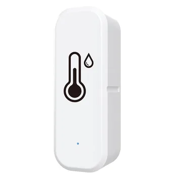 Датчик влажности Датчик температуры Детектор воздуха для Tuya Для ZigBee Для Wi-Fi Для Zibgee Мониторинг в режиме реального времени