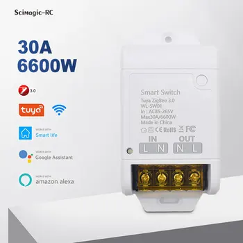 ZIGBEE 3.0 Tuya Wifi Switch Беспроводной Модуль DIY Smart Switch Smart life APP Пульт Дистанционного Управления Smart Home С Alexa Google Home