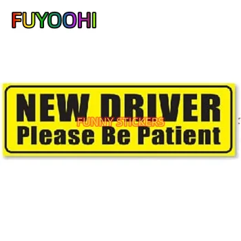 FUYOOHI Украсит ваш автомобиль или ноутбук забавными и привлекающими внимание наклейками для водителя