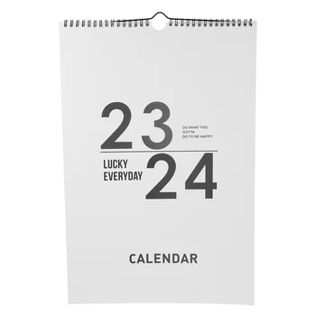 Ежемесячный Настенный календарь Настенный Календарь Ежемесячный Календарь Домашняя Прочная Годичная Настенная комната для свиданий, Висящая на празднике 2024 года