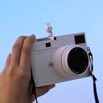 1x Защитный Чехол Для Зеркальной Камеры 200d Nikon rFuji xt30 xt4 5 Micro DSLR Cute Пылезащитный Колпачок Для Горячего Башмака с Кроликом