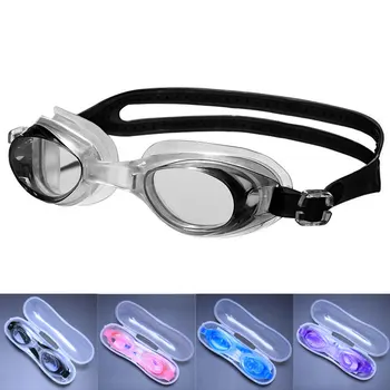 Плавательные очки 2023 с гальваническим покрытием, противотуманные Мужские и женские Силиконовые уличные очки для плавания для взрослых, Очки для дайвинга