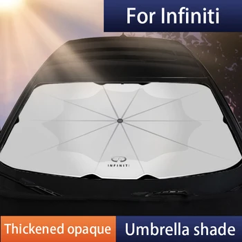 Для Infiniti QX50 QX60 Q60 Q70 2020 2021 Автомобильный Солнцезащитный Козырек От Солнца, Зонт, Внутренняя Защита Лобового Стекла