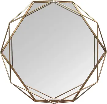 Зеркало для домашнего декора S11541, 31,50 Ш X 3,15 Г X 29,53 В, золотое