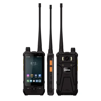 UNIWA P2 Plus IP67 Прочный Мобильный Телефон Zello 4W DMR UHF Двухрежимный Ретранслятор Walkie Talkie Смартфон 3GB RAM 32GB ROM