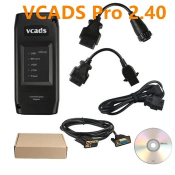 A ++ VCADS Pro 2.40 для диагностического инструмента Volvo Truck Несколько языков для старых грузовиков Лучшее качество