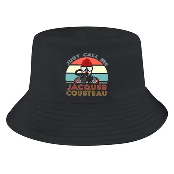 Жак Кусто Акваланг Унисекс Панама для дайвинга хип-хоп рыбалка Солнцезащитная кепка Разработан модный стиль