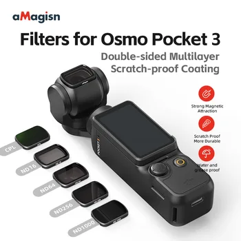 Фильтры, защита объектива, аксессуары для спортивной камеры DJI Osmo Pocket 3