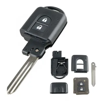 Чехол для Дистанционного Ключа с 2 Кнопками Smart Car Key Case Для Nissan Micra Xtrail Qashqai Juke Note Navara Pathfinder Key Shell