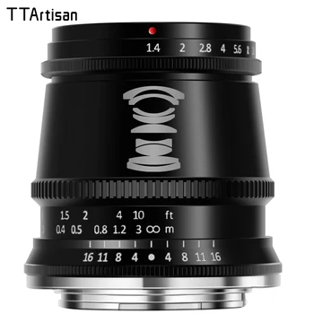 TTArtisan 17 мм f1.4 APS-C Широкоугольный Объектив Камеры для Sony E Fujifilm X Fuji Nikon Z Leica L M4/3 Mount