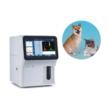 Медицинский Ветеринарный 5 Частей Автоматического Гематологического анализатора YJ-H7500 Анализатор счетчика клеток крови животных для больницы клиники домашних животных