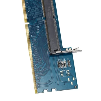 2X Адаптер для подключения оперативной памяти DDR4 SO-DIMM к настольному компьютеру с разъемом DIMM для подключения карт памяти для настольных пк