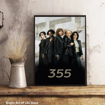 355 (2022) постер фильма Звезда актер художественная обложка печать на холсте декоративная живопись (без рамки)
