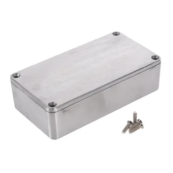Литая под давлением алюминиевая коробка для проекта электроники, корпус для инструмента, водонепроницаемый, стандарт 1590B 112x60x31 мм