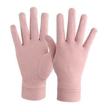 Пара перчаток для тренировки полных пальцев, Тяжелая атлетика, Тренажерный зал, Женские упражнения, фитнес-тренировка, Розовый
