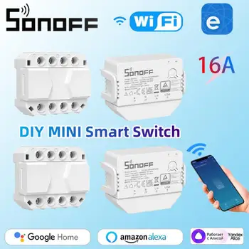 SONOFF DUALR3 / R3 Lite DIY MINI Smart Switch 2-Разрядный Двойной Релейный Модуль С Управлением Измерением Мощности Через eWeLink Alexa Google Home