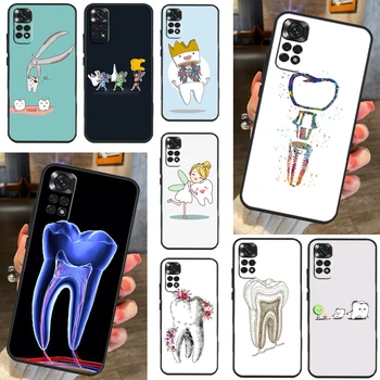 Стоматолог Зубной Доктор Чехол Для Xiaomi Redmi Note 11 12 10 9 8 Pro Note 11S 10S 9S Redmi 10C 10A 9C 12C Задняя Крышка