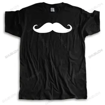 homme Повседневные футболки, Топы, футболка с коротким рукавом, хип-хоп футболка с усами, забавная футболка с усами, креативный дизайн бороды, футболки