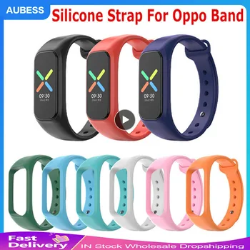 1-5 шт. для ремешка Oppo Band, силиконовый сменный браслет, спортивный смарт-ремешок для часов, браслет для Oppo Watch Band, Аксессуары для ремешка