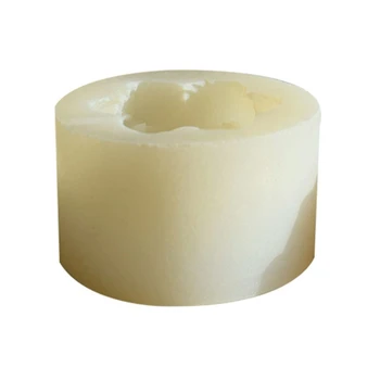 D0AD Lotus-Форма для ароматерапевтических свечей 3D-Силиконовая форма для свечей в форме цветка лотоса для выпечки шоколадного мыла своими руками
