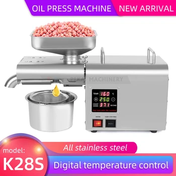 Маслопрессер K28S Eletronic для удаления кокосового, оливкового и арахисового масла Бытовая машина для производства
