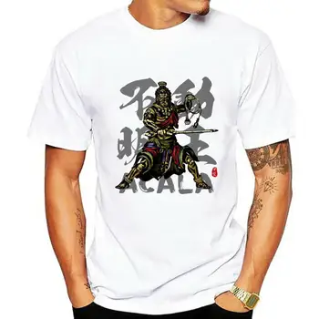 Мужская футболка Acala Fudo Myo o, футболка с каллиграфическим рисунком, женская футболка