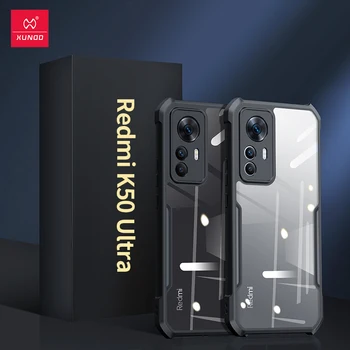 Чехол Xundd для Redmi K50 Ultra Case Противоударный ультратонкий прозрачный защитный чехол для телефона Xiaomi Redmi K50 Extreme Edition Case Funda