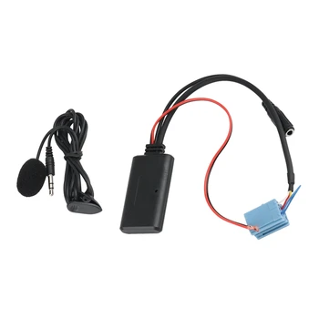 8Pin 5.0 Беспроводной вход AUX Аудиокабель Микрофон Адаптер для бесплатного вызова для Benz Smart Fortwo 450 Вспомогательное радио MP3