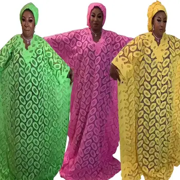 Роскошное платье для женщин из Дубая от настоящей африканской мамы, вечернее кружевное платье с блестками, африканские платья, плащ на крючках, африканское платье