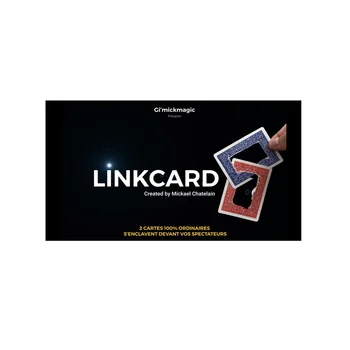 LinkCard (Трюки и онлайн-конструирование) от Микаэля Шатлена: Карточная магия и колоды трюков Крупным планом Для начинающих Фокусников