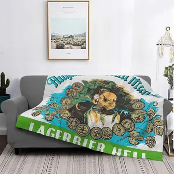 Augustiner Munich Beerlagerbier Адское одеяло, Покрывало На кровать, Мягкие покрывала для двуспальной кровати, Эстетичное детское одеяло