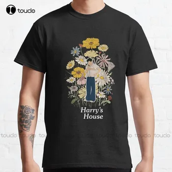 Классическая футболка Harrys House, забавные футболки для женщин, модные креативные футболки для отдыха, модные летние футболки  Xs-5Xl унисекс