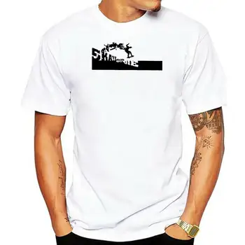Летняя футболка с круглым вырезом и принтом из 100% хлопка, новая мужская футболка для девочек-скейтбордистов, одежда для скейтбордистов, снаряжение, футболка