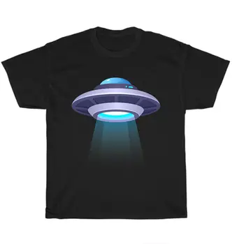 Потрясающая 3D футболка с изображением инопланетного космического корабля, летающего объекта, Унисекс, Забавная футболка в подарок, новая футболка с длинными рукавами