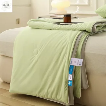 Летнее охлаждающее одеяло, Дышащее Охлаждающее одеяло с кондиционером, Легкое летнее одеяло с двусторонней охлаждающей тканью