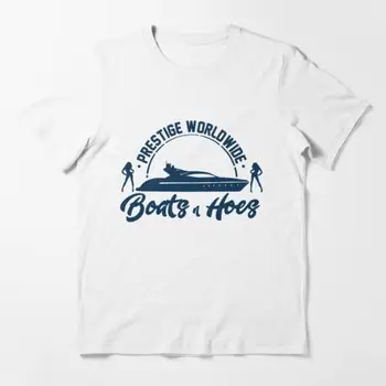 Хлопчатобумажная футболка мужские модные футболки Престижные во всем мире футболки с лодками и мотыгами Незаменимая футболка мужские повседневные топы с коротким рукавом