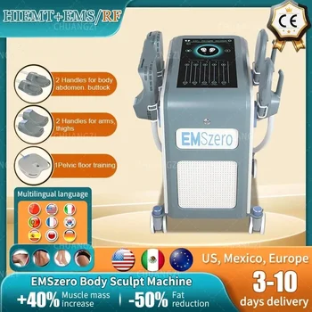DLS-EMSZERO электромагнит для похудения мышц, стимулирующий накопление жира, машина для удаления жировых отложений Shap Sculpt EMSZERO Salon