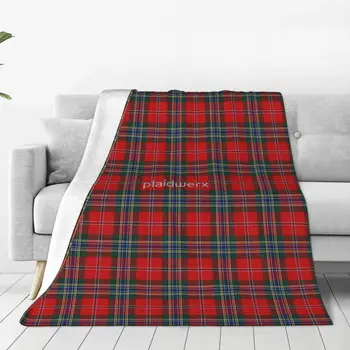 Клетчатое Одеяло Clan MacLean, Покрывало На Кровать, Мягкий Диван-Кровать размера 