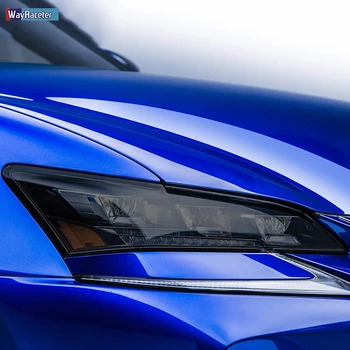 2 шт. Защитная пленка для автомобильных фар, Прозрачная черная наклейка из ТПУ для Lexus GS 2015-2020, Аксессуары для GS 350 300 450 200