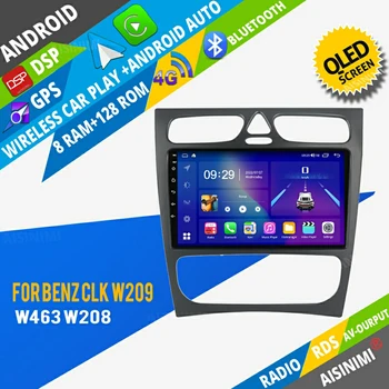 AISINIMI Android Автомобильный DVD-Плеер навигация Для Benz CLK W209 W463 W208 автомобильный радиоприемник Автомобильный Аудио Gps Мультимедийный Стереомонитор