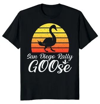 НОВАЯ лимитированная бейсбольная футболка San Diego Rally Goose с забавной новинкой M-3XL Быстрая доставка